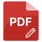 Logo of PDF text editor android Application 