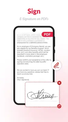 PDF text editor android App screenshot 14